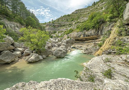 Gorges de la Méouge hautes alpes